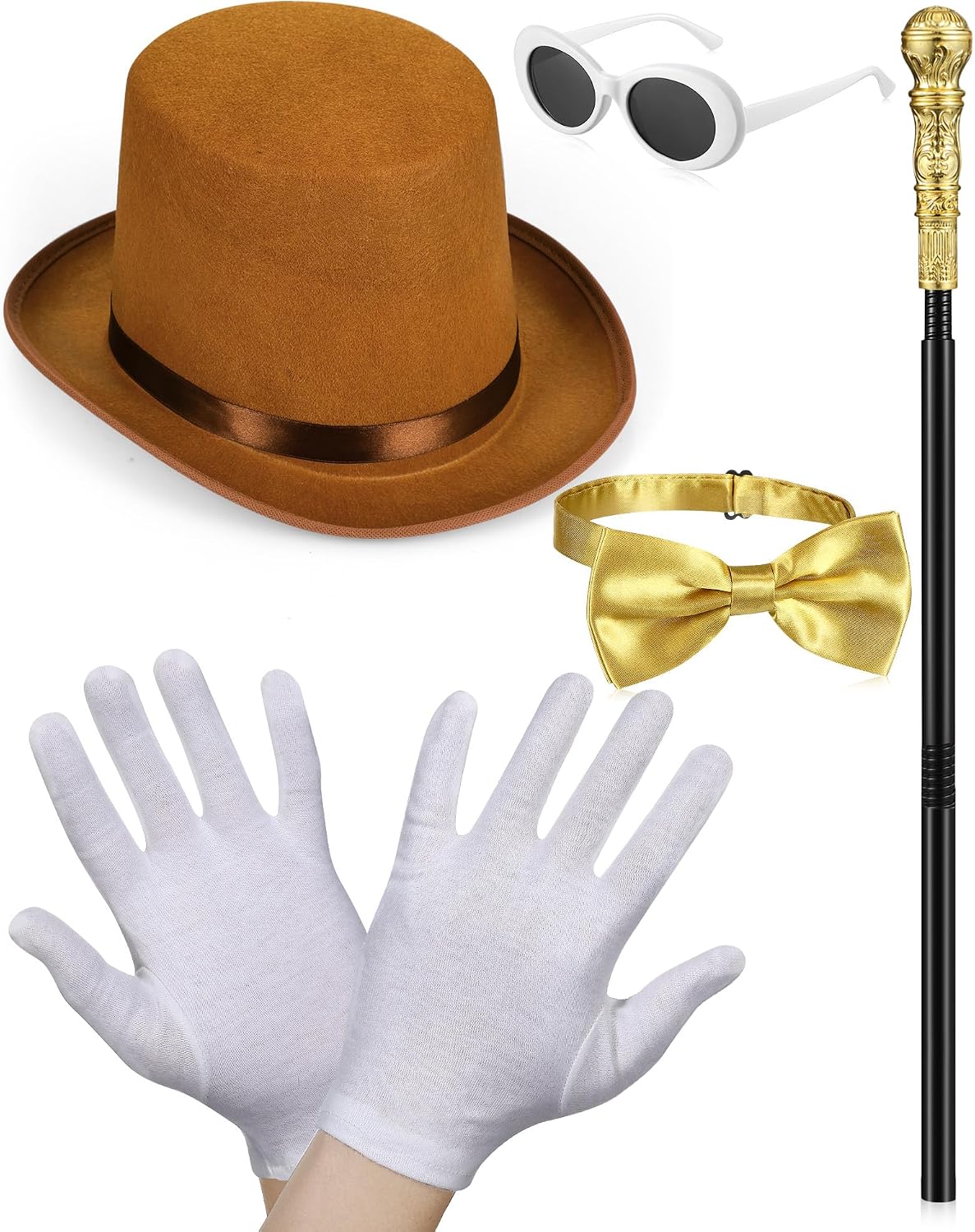 5 Brown Top Hat Costume Energy — WeirdThingsToBuy weird find