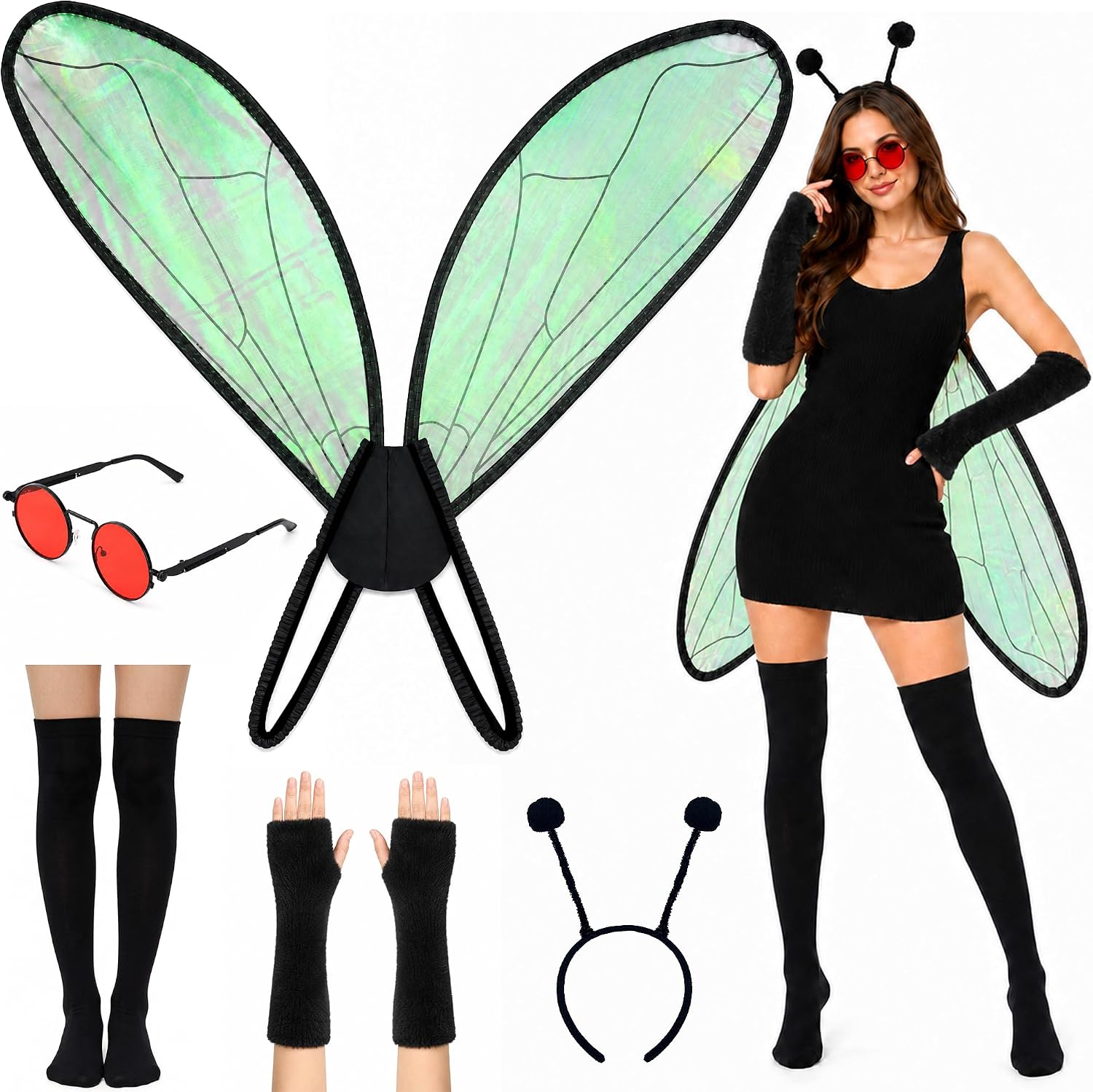 5 Cicada Wings Costume Set Situation — WeirdThingsToBuy weird find