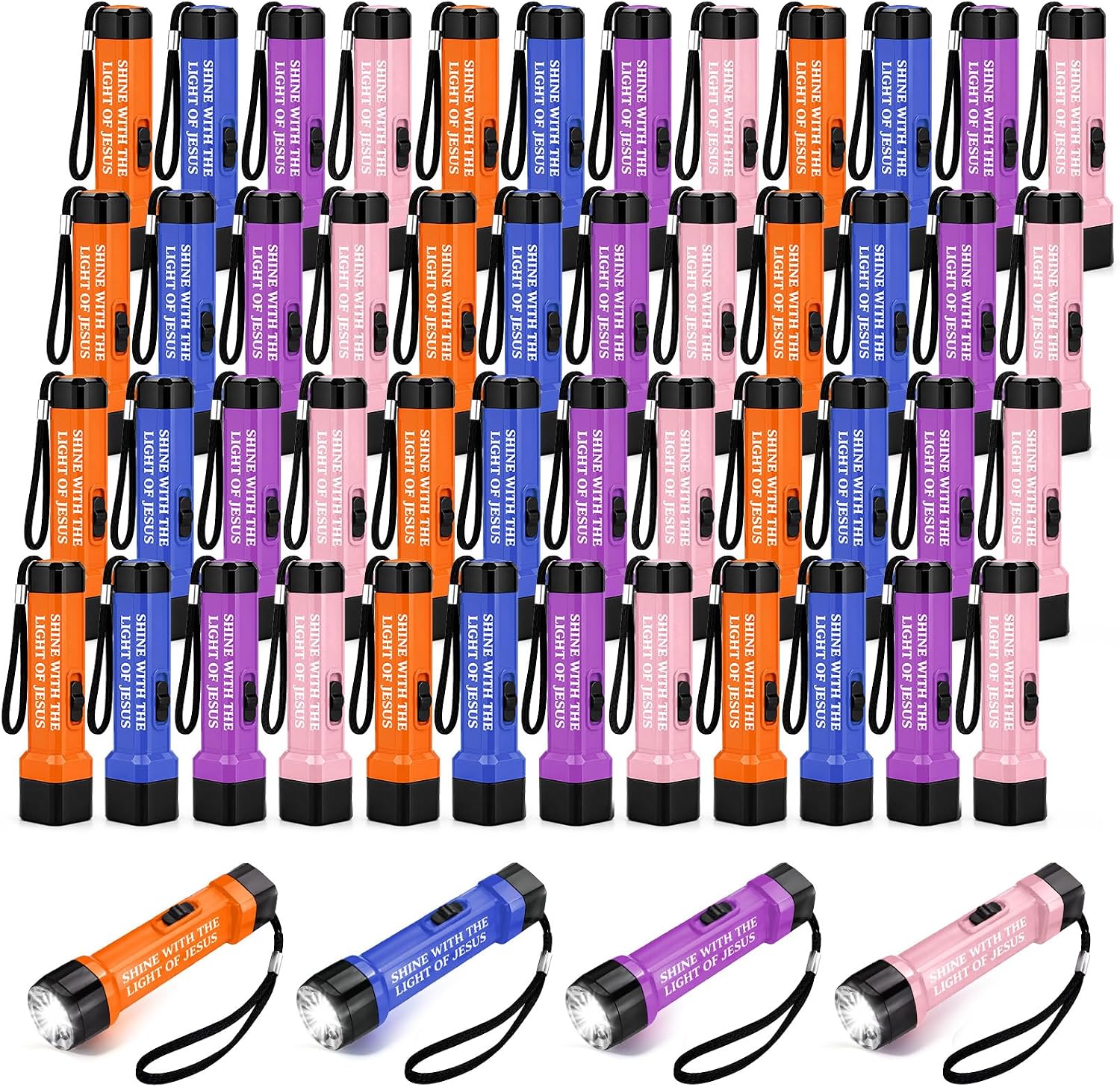 50 Pack Halloween Flashlights Led — WeirdThingsToBuy weird find