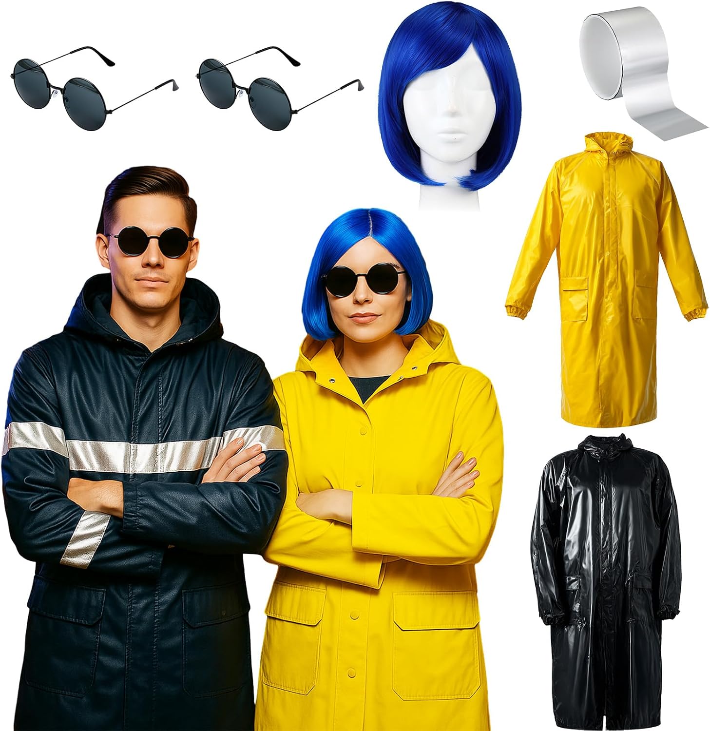 6 2 Set Halloween Couples Energy — WeirdThingsToBuy weird find