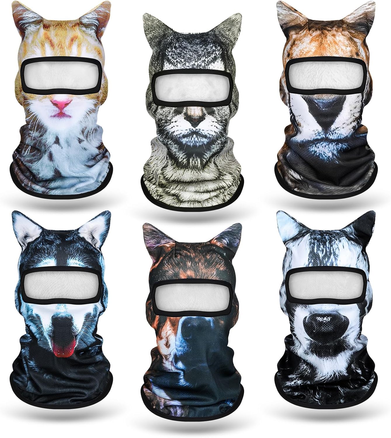 6 3d Cat Ski Mask — WeirdThingsToBuy weird find