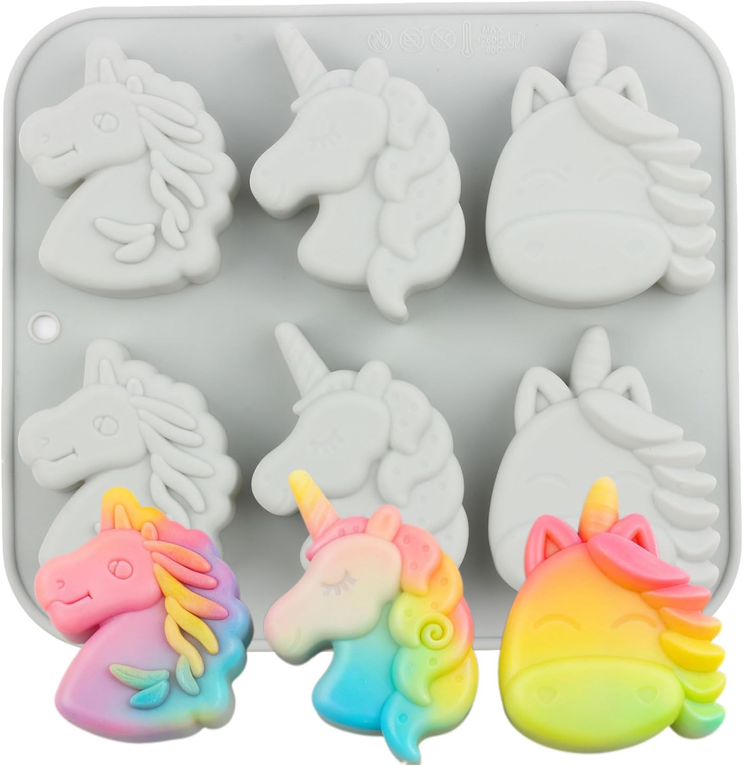 6 Cavity Unicorns Silicone Candy Situation — WeirdThingsToBuy weird find