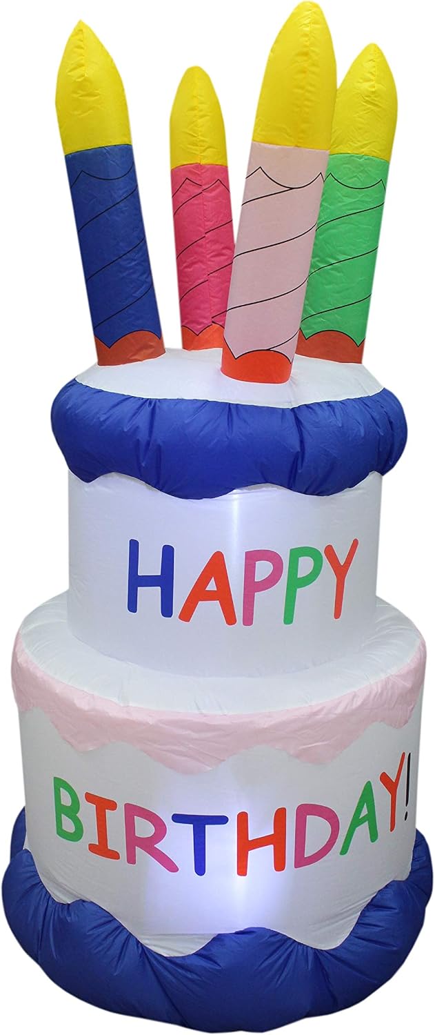 6 Foot Tall Inflatable Happy — WeirdThingsToBuy weird find