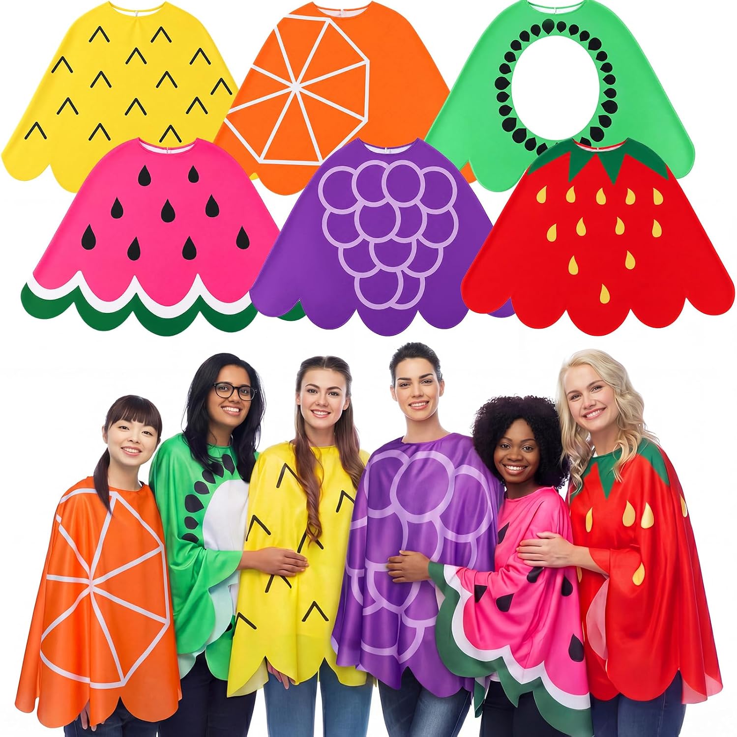 6 Halloween Costume Colorful Cloak — WeirdThingsToBuy weird find