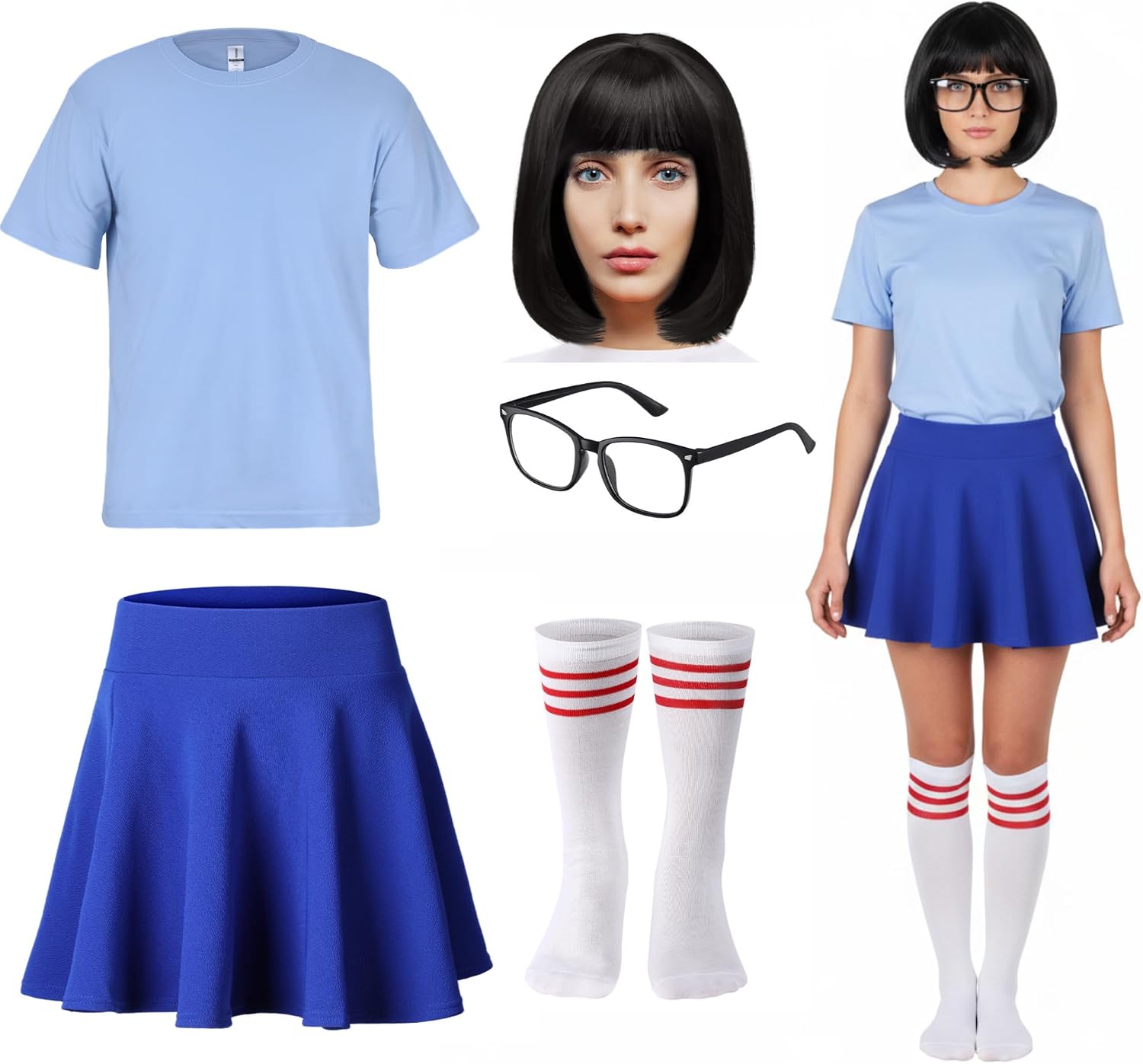 6 Halloween Costume Nerd Glasses Energy — WeirdThingsToBuy weird find