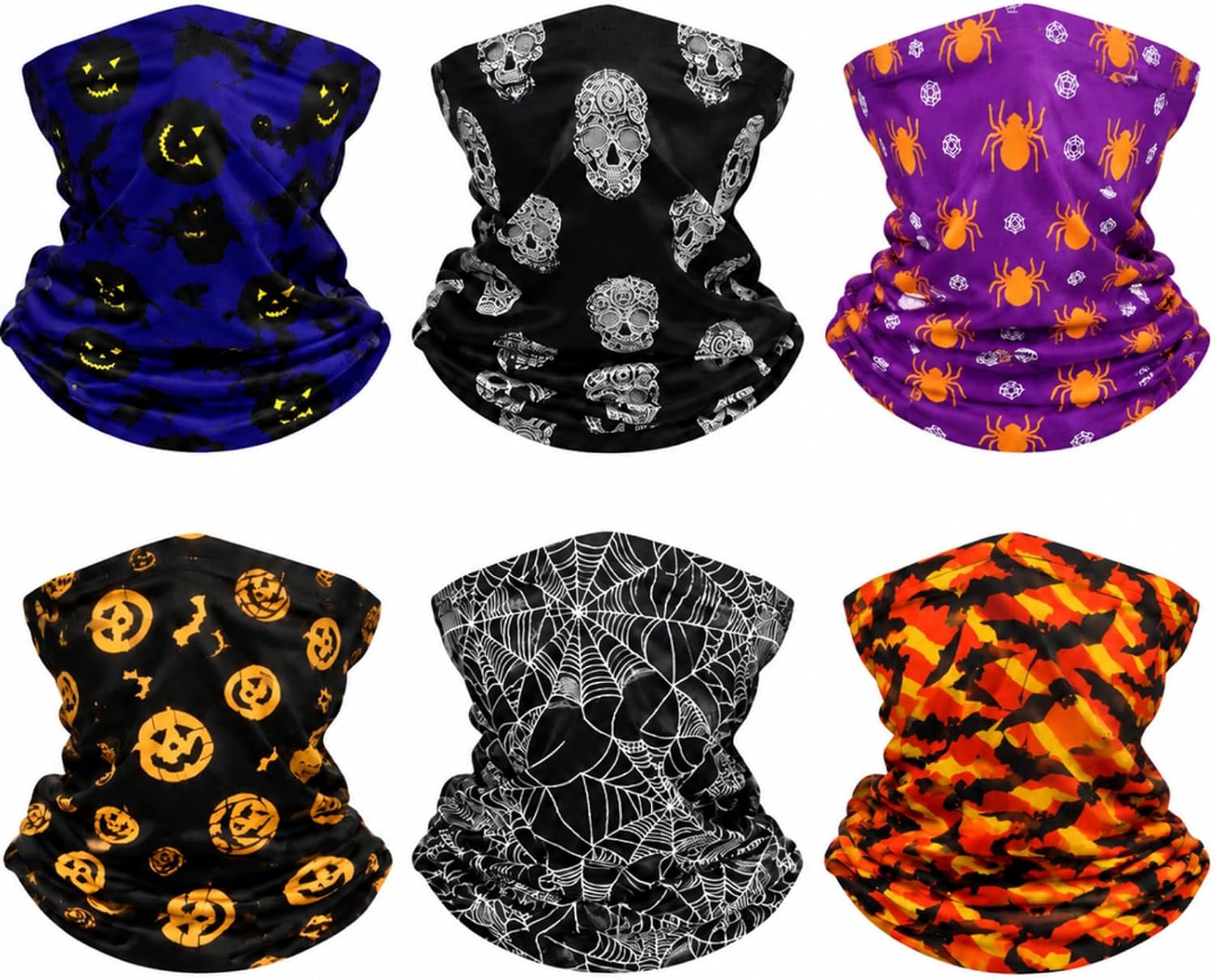 6 Halloween Neck Gaiter Breathable Energy — WeirdThingsToBuy weird find