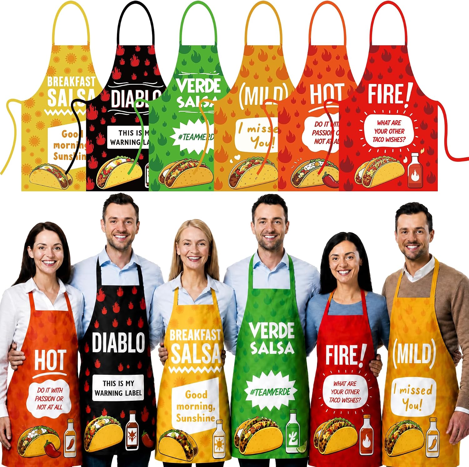 6 Halloween Taco Sauce Group — WeirdThingsToBuy weird find