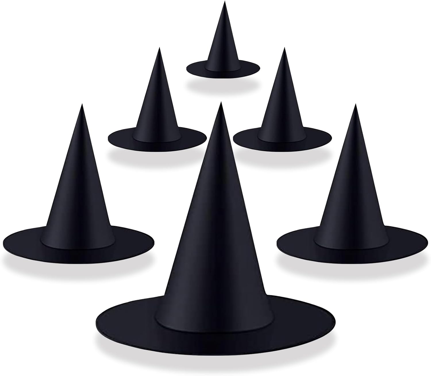 6 Halloween Witch Hat Black Situation — WeirdThingsToBuy weird find