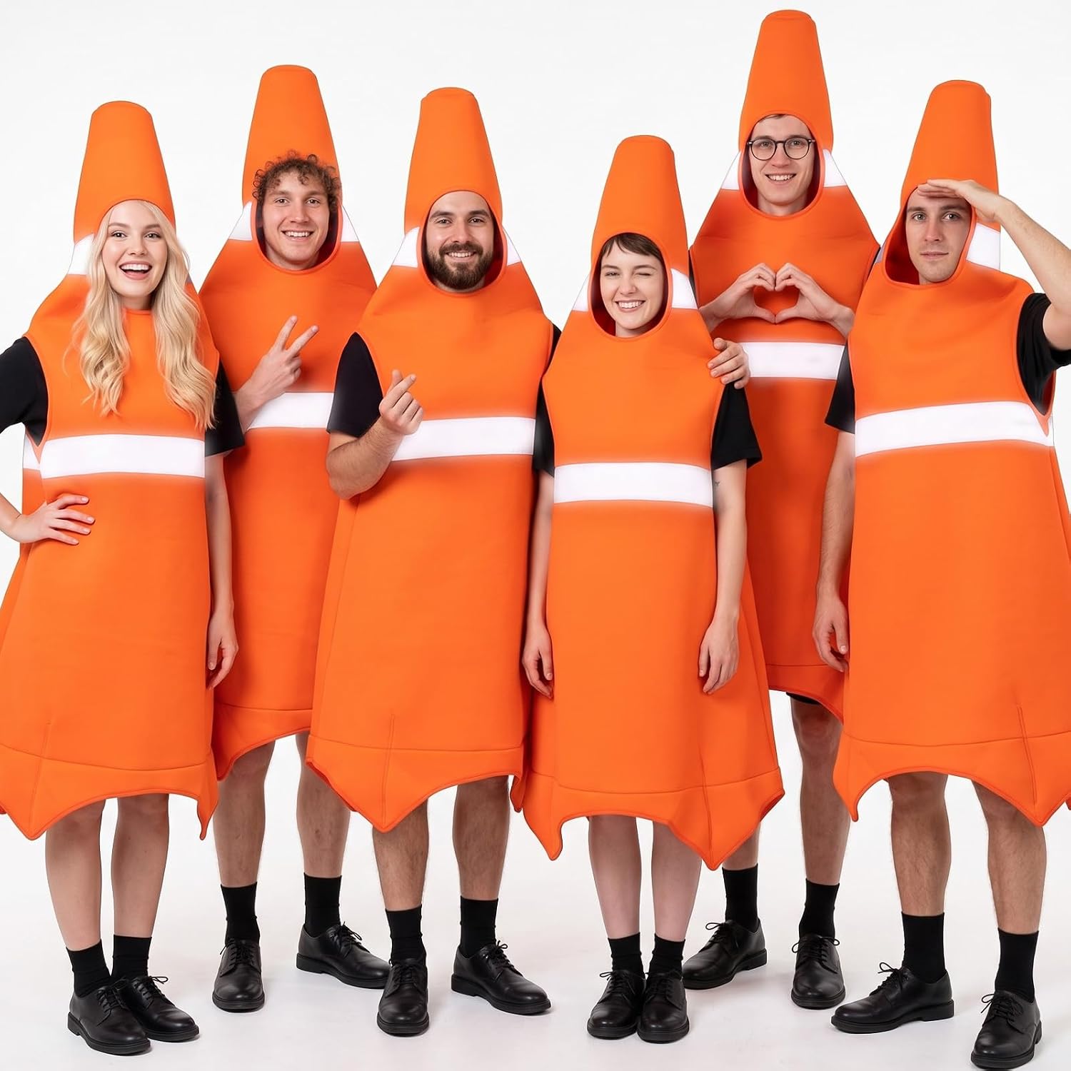 6 Traffic Cone Costume Adults Situation — WeirdThingsToBuy weird find