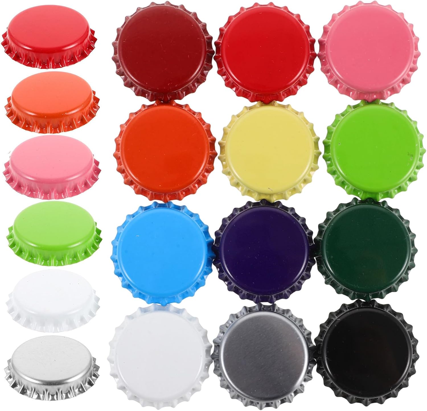 60pcs Colorful Beer Bottle Caps — WeirdThingsToBuy weird find