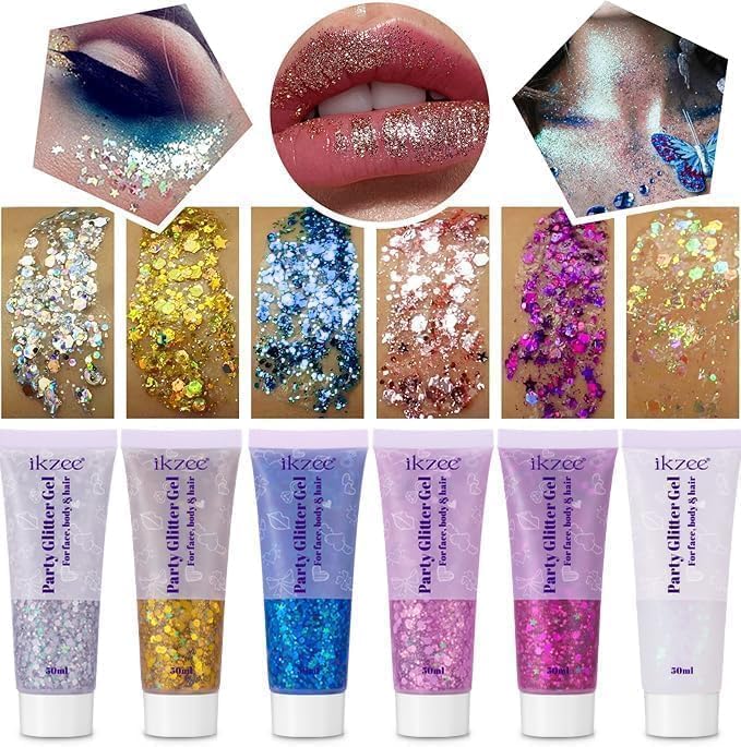 6pcs Body Glitter Women Energy — WeirdThingsToBuy weird find
