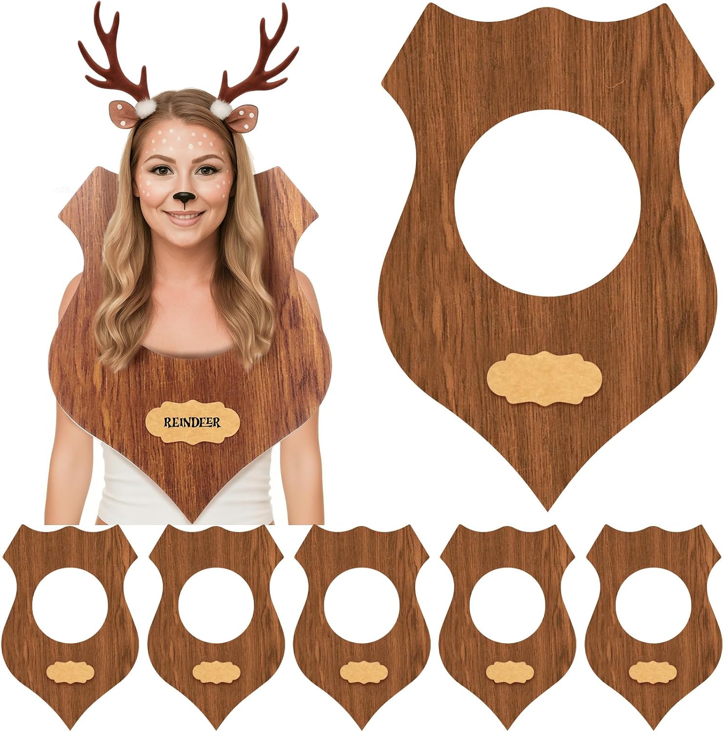 6pcs Halloween Trophy Head Costume Energy — WeirdThingsToBuy weird find