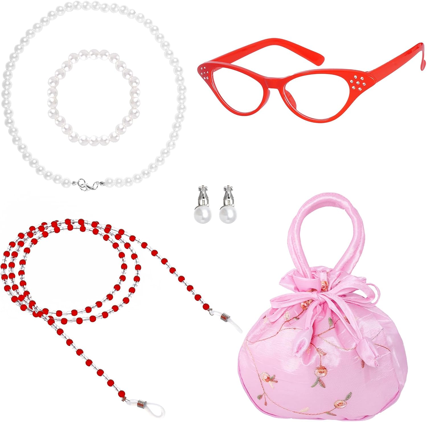 6pcs Old Lady Costume Accessory Energy — WeirdThingsToBuy weird find