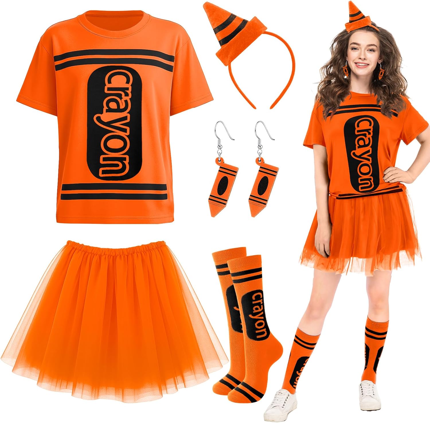 7 Crayon Costume Set Adults Situation — WeirdThingsToBuy weird find