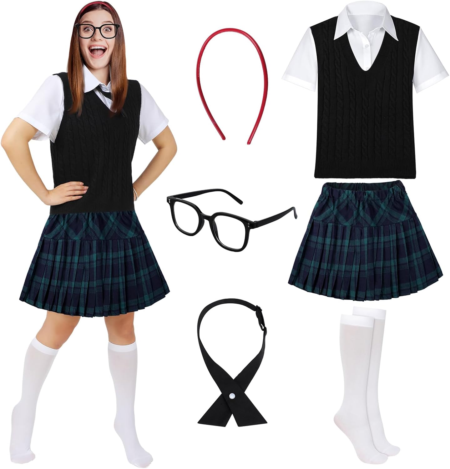 7 Halloween Cosplay Costume Plaid Situation — WeirdThingsToBuy weird find