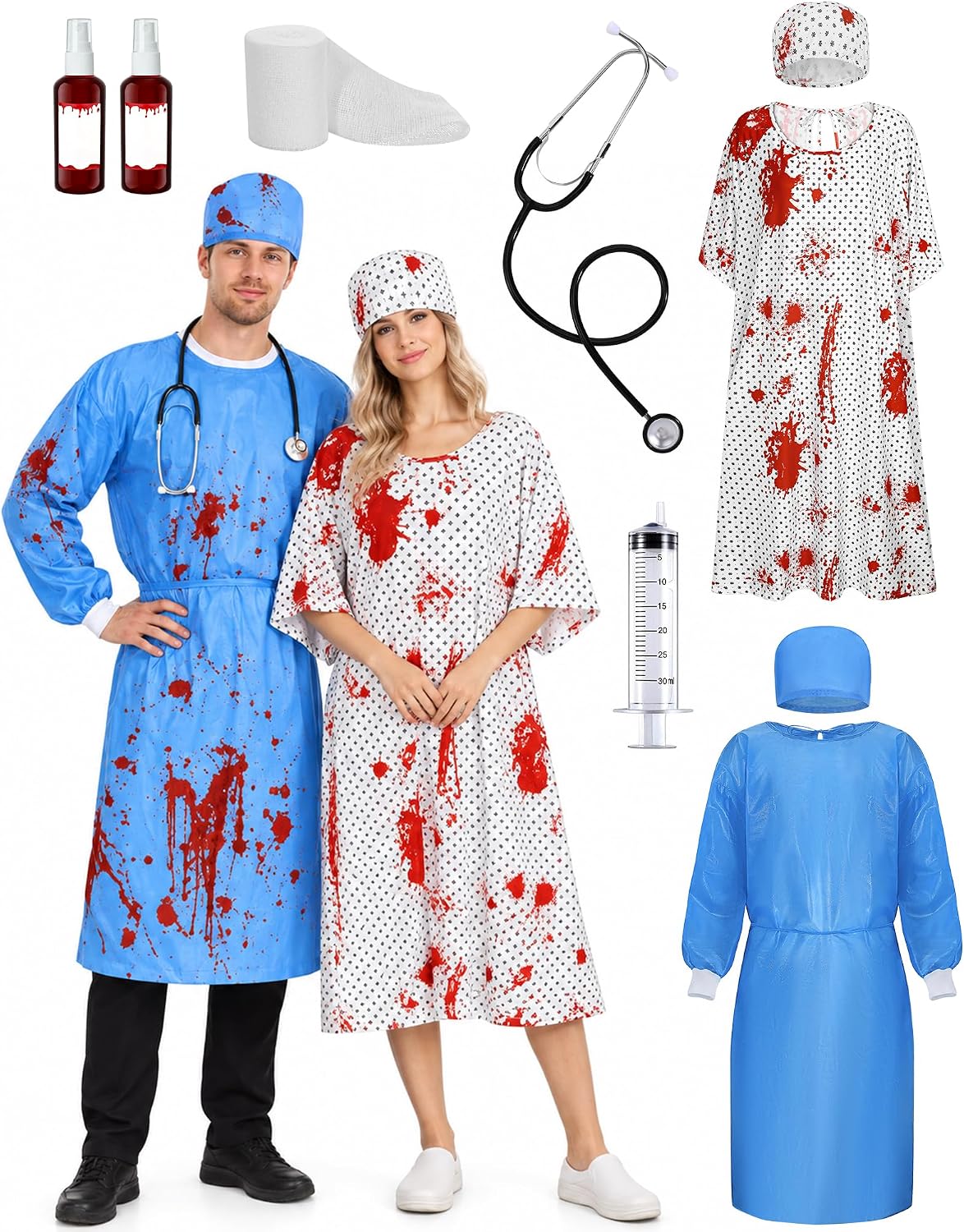 7 Halloween Couple Medical Costume Energy — WeirdThingsToBuy weird find