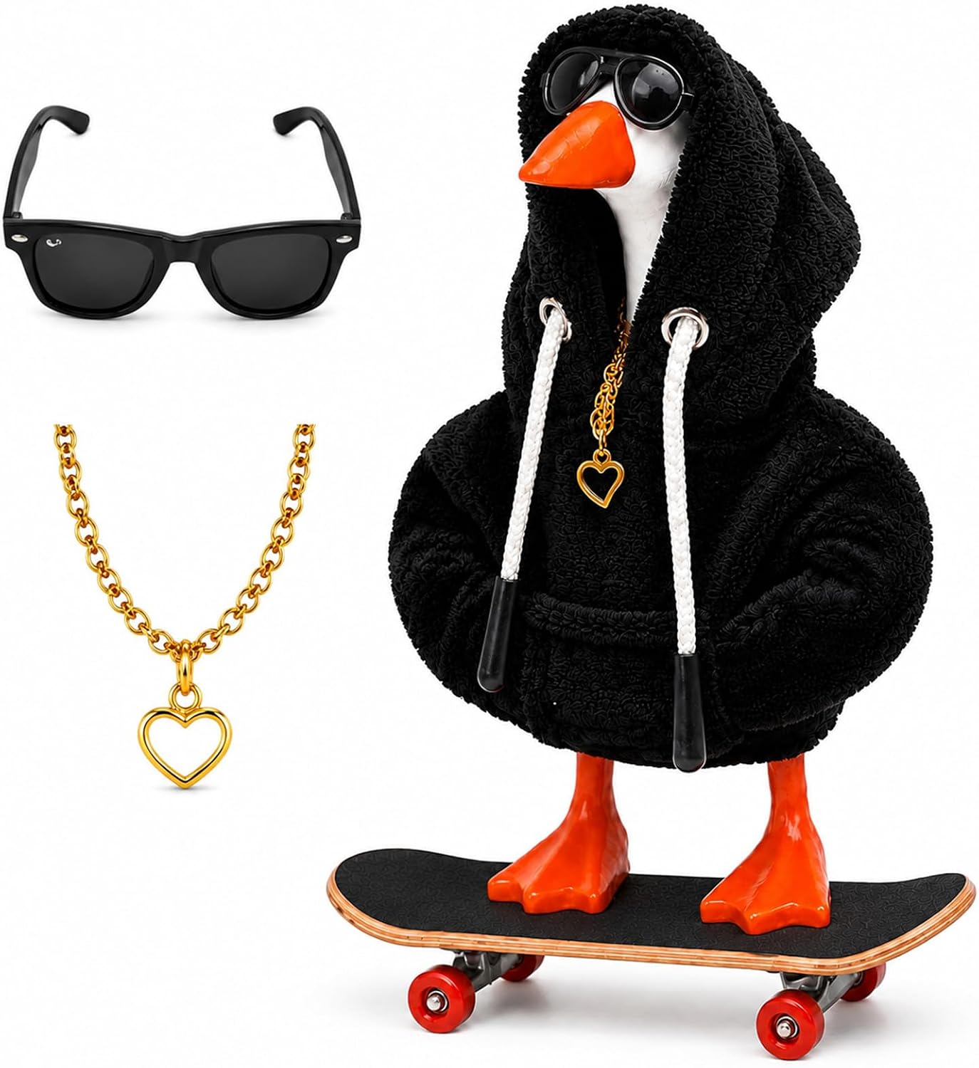 7 Inch Desk Goose Outfit Energy — WeirdThingsToBuy weird find