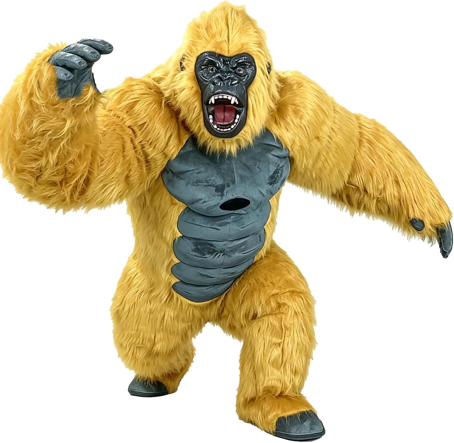 8 2ft Inflatable Gorilla Costume Situation — WeirdThingsToBuy weird find