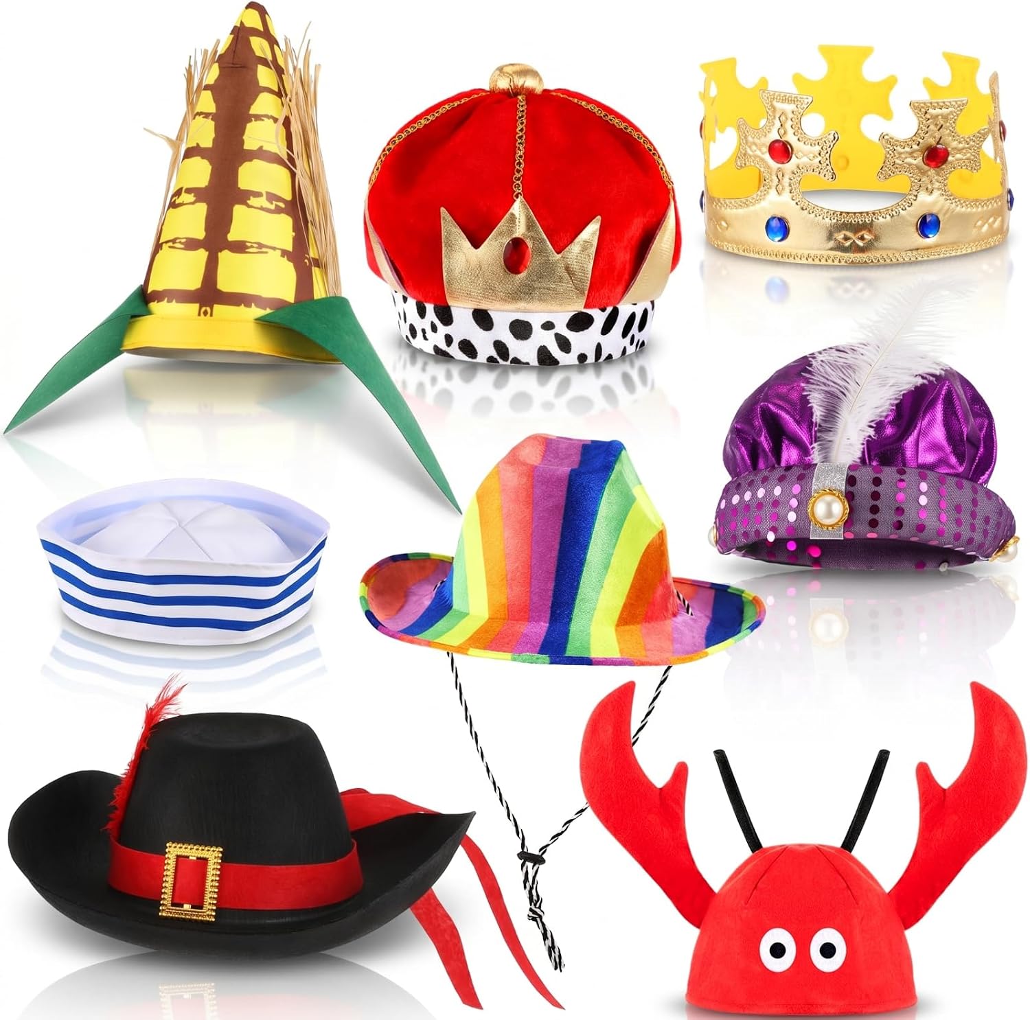 8 Assorted Funny Hats Crazy Situation — WeirdThingsToBuy weird find