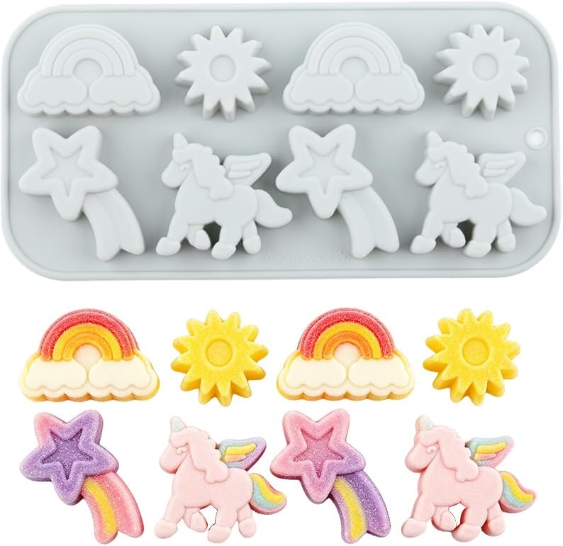 8 Cavity Winged Unicorns Themed — WeirdThingsToBuy weird find