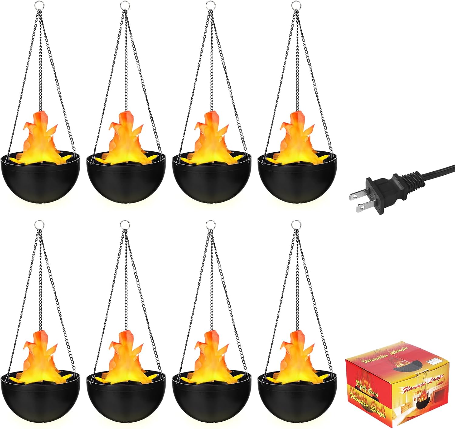 8 Halloween 3d Fake Fire Situation — WeirdThingsToBuy weird find