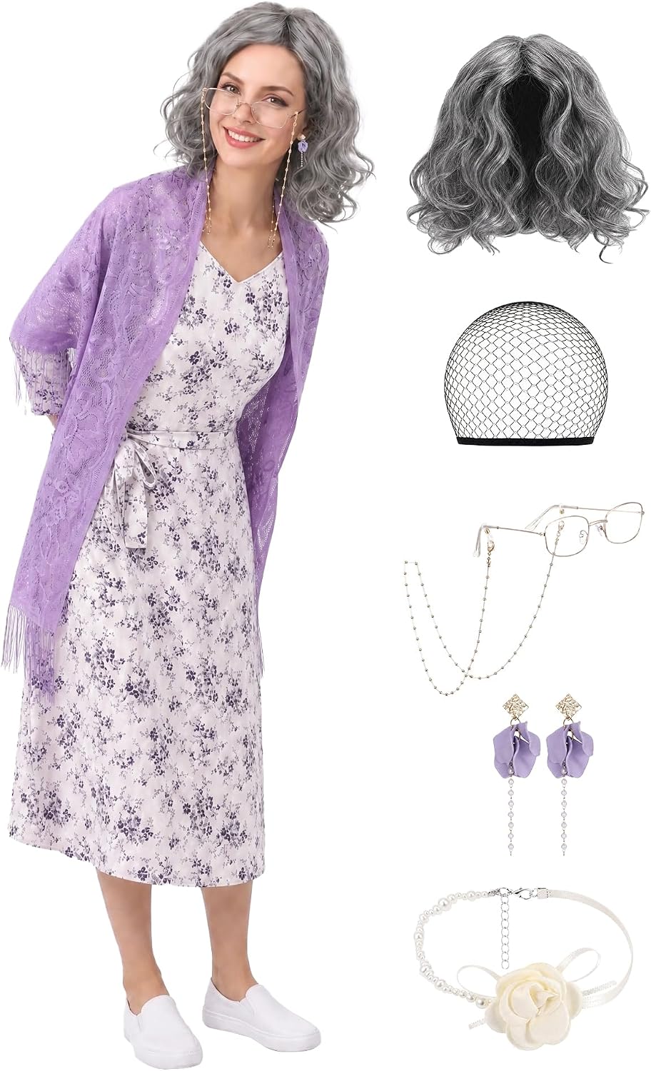 8 Womens Old Lady Costume — WeirdThingsToBuy weird find