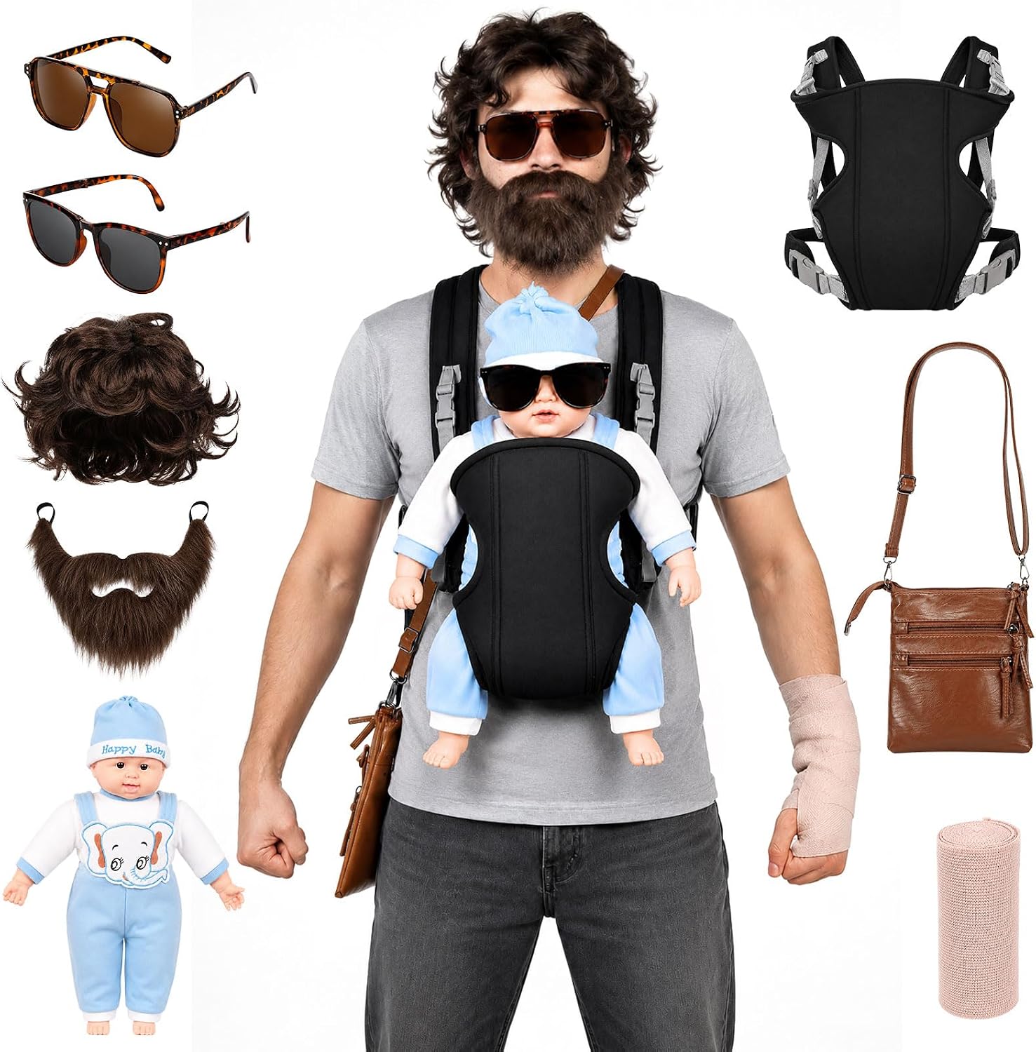 8pcs Halloween Baby Carrier Costume Situation — WeirdThingsToBuy weird find