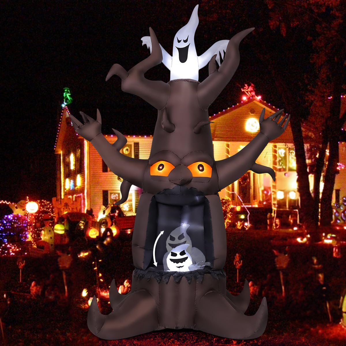 9 ft Halloween Inflatable Animated Energy — WeirdThingsToBuy weird find