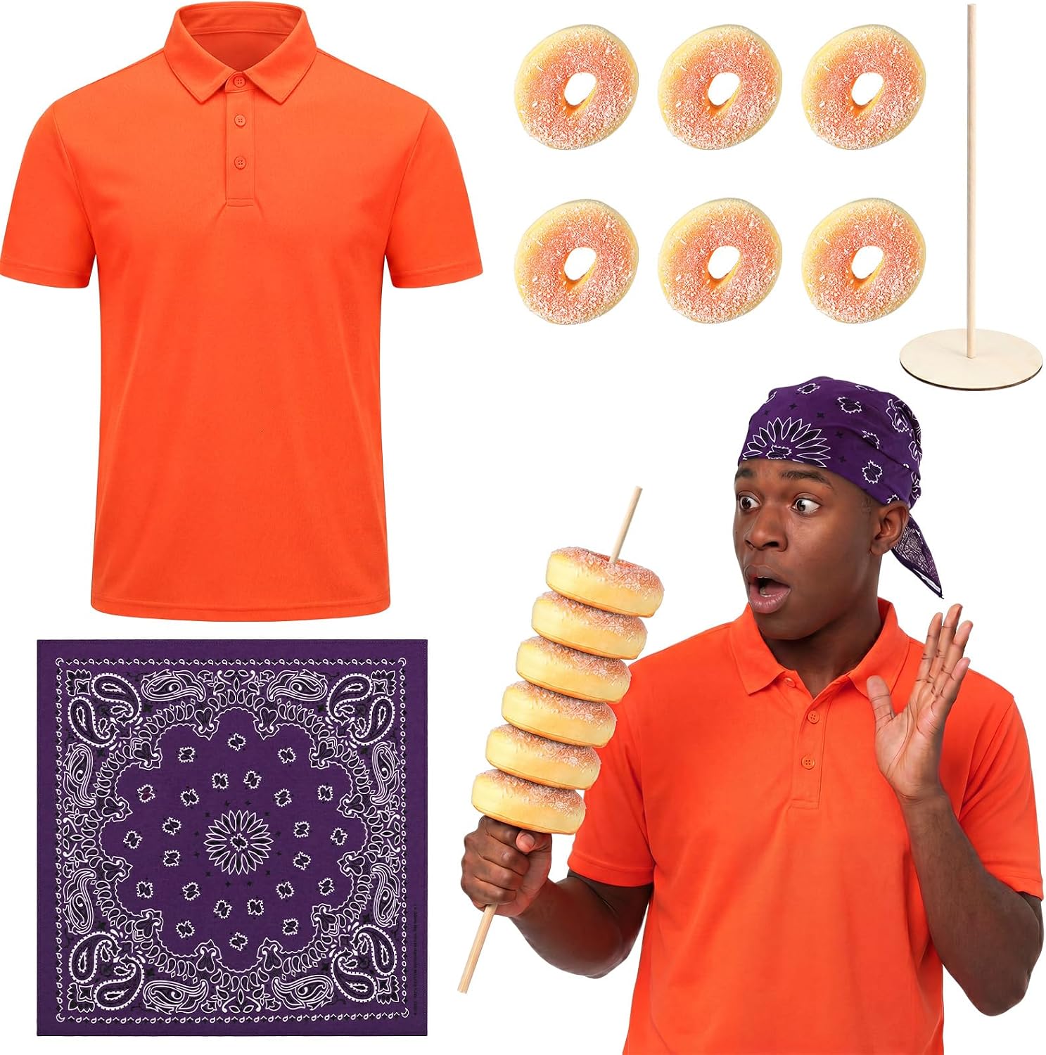 9 Halloween Costume Orange Shirt — WeirdThingsToBuy weird find