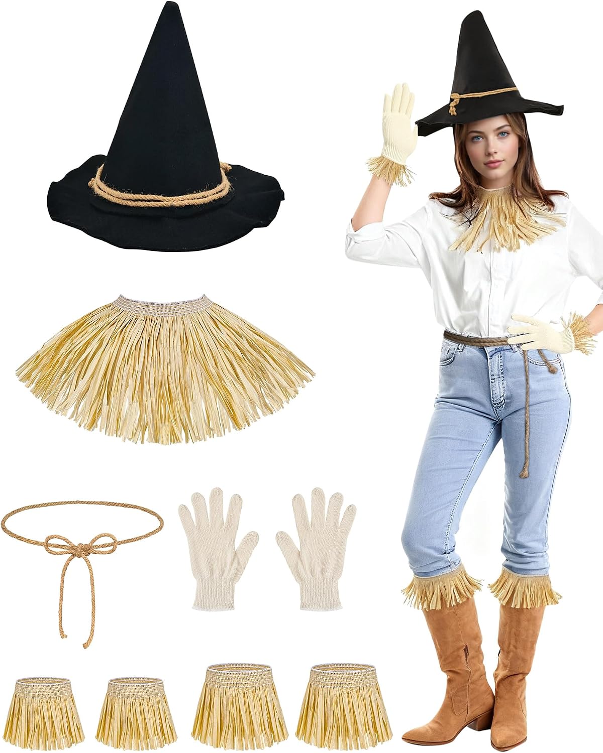 9 Scarecrow Costume Set Women Situation — WeirdThingsToBuy weird find