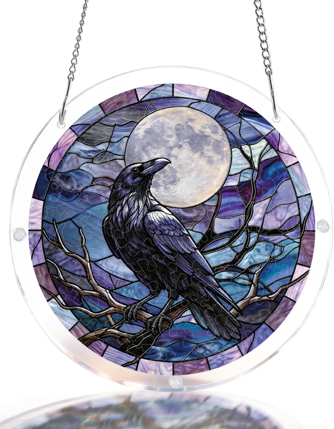 Acrylic Puzzles Suncatcher Ornament 8 Energy — WeirdThingsToBuy weird find