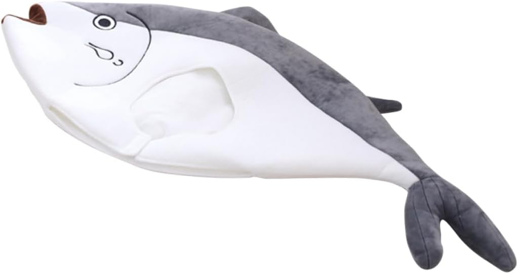 Adjustable Plush Salted Fish Hat Energy — WeirdThingsToBuy weird find