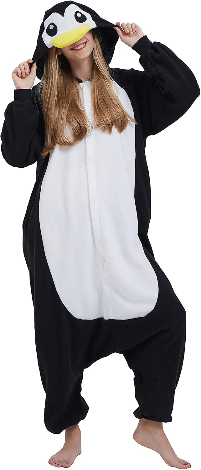 Adult Animal Onesie Pajamas Halloween Situation — WeirdThingsToBuy weird find