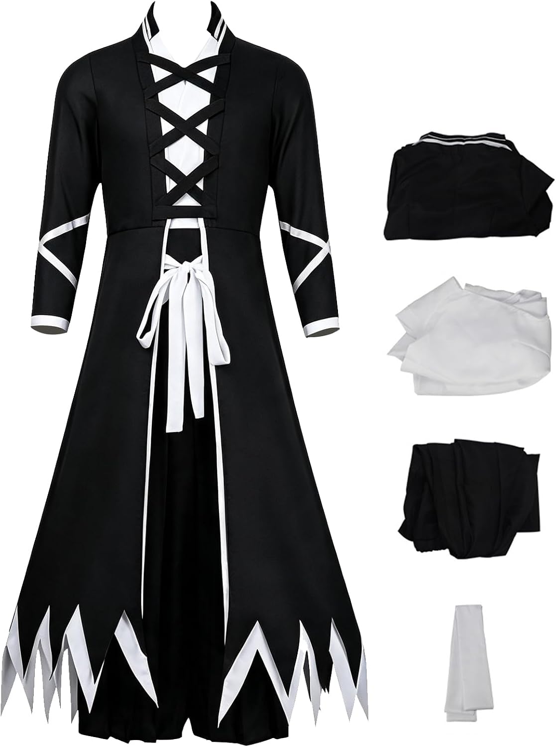 Adult Anime Black Robe Cloak Energy — WeirdThingsToBuy weird find