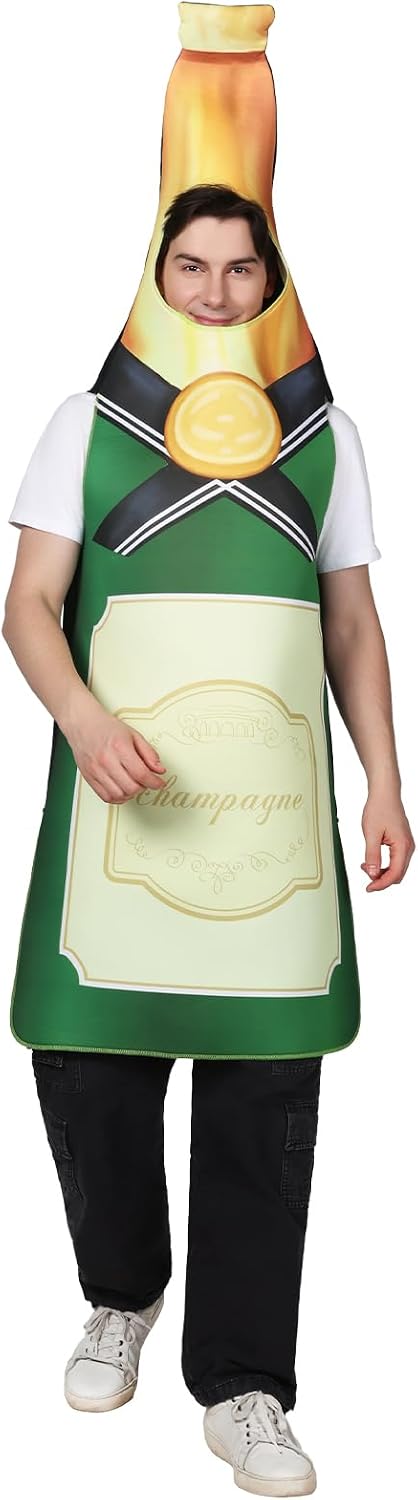 Adult Champagne Celebration Costume Funny — WeirdThingsToBuy weird find