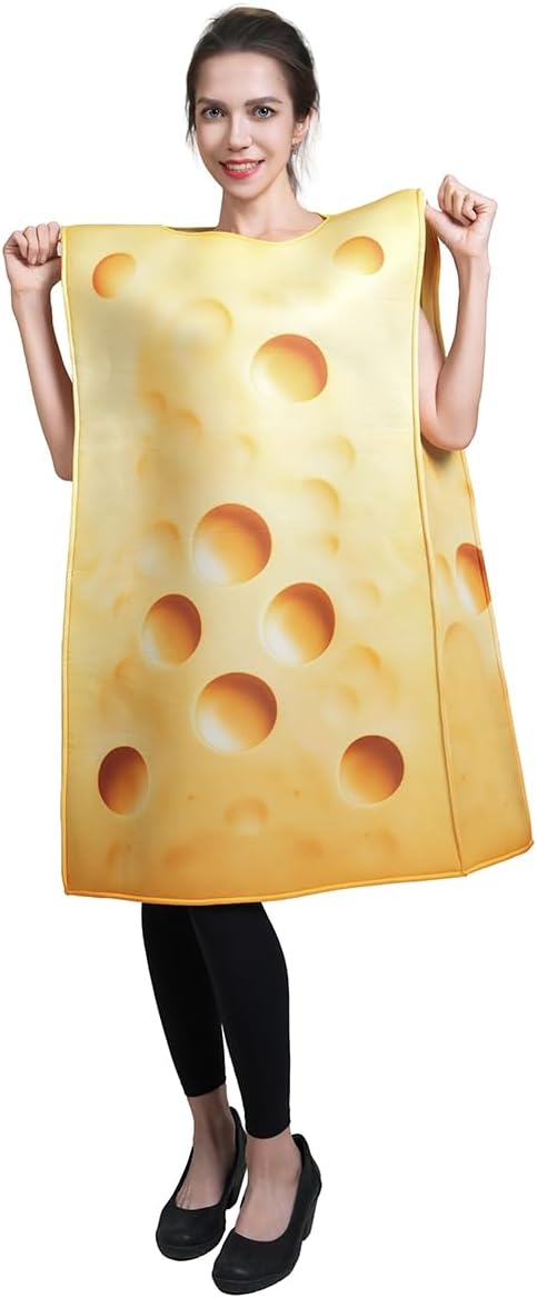 Adult Cheese Costume Food Funny Situation — WeirdThingsToBuy weird find
