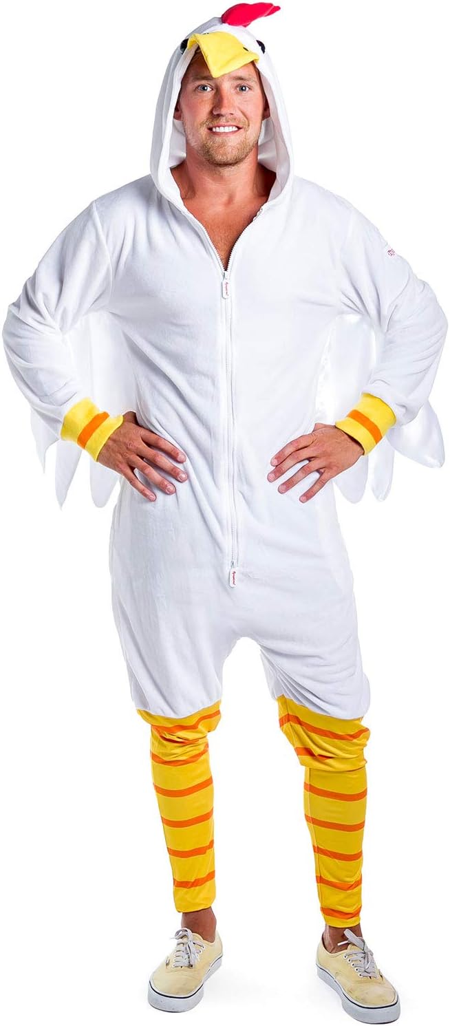 Adult Chicken Halloween Costume Energy — WeirdThingsToBuy weird find