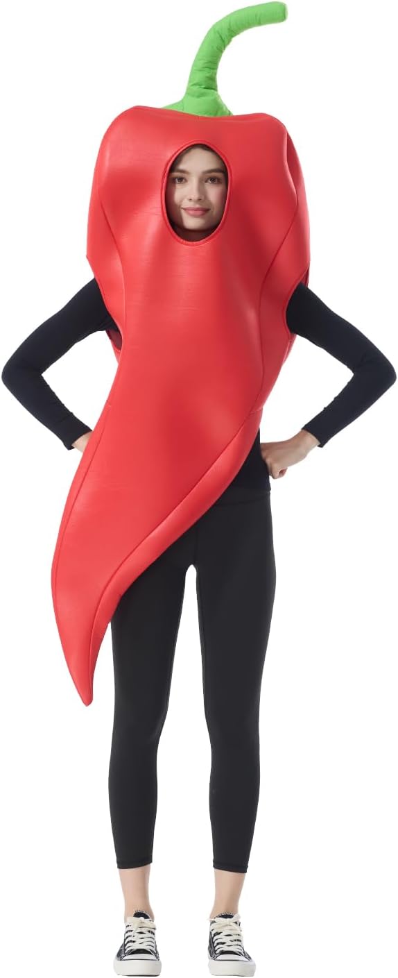 Adult Chili Pepper Halloween Costume — WeirdThingsToBuy weird find