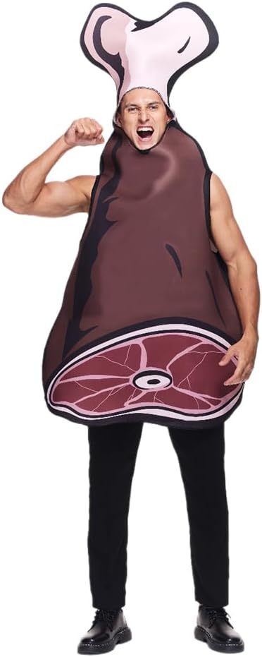 Adult Chunk Meat Bone Costume Situation — WeirdThingsToBuy weird find