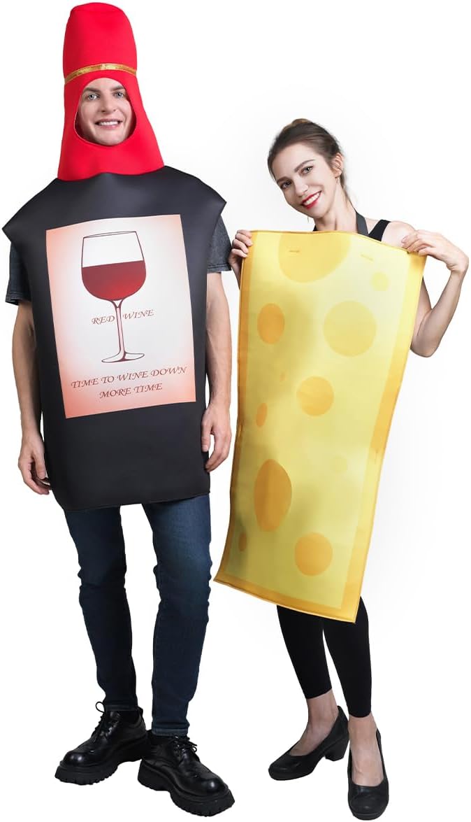 Adult Couples Cheese Costume & Energy — WeirdThingsToBuy weird find
