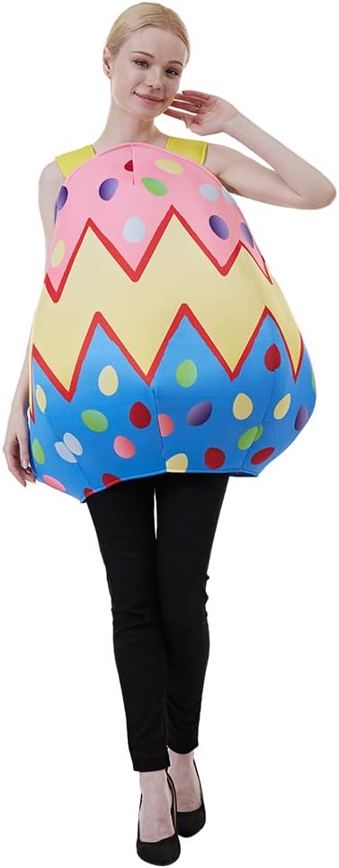 Adult Easter Egg Costume Colorful — WeirdThingsToBuy weird find