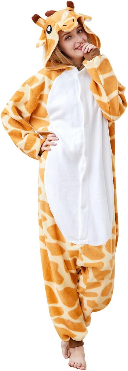 Adult Giraffe Onesie Cosplay Costume Situation — WeirdThingsToBuy weird find