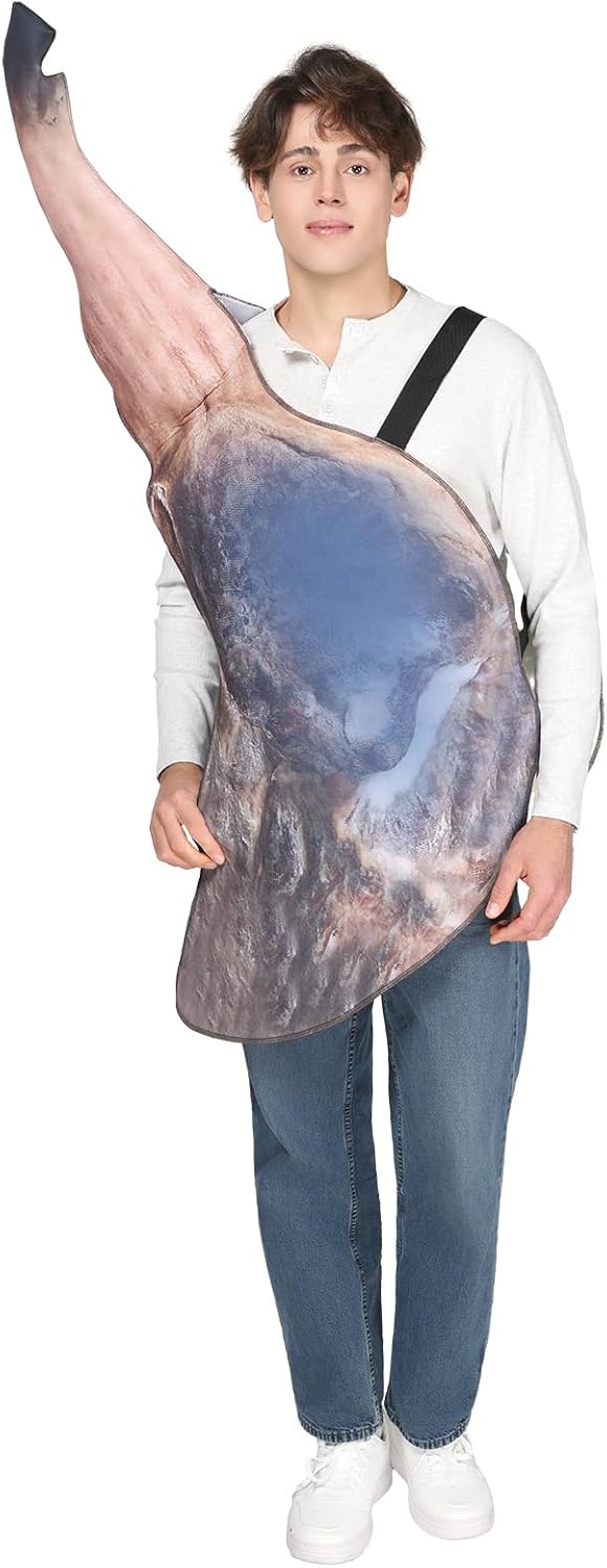 Adult Ham Costume Funny Chunk Energy — WeirdThingsToBuy weird find