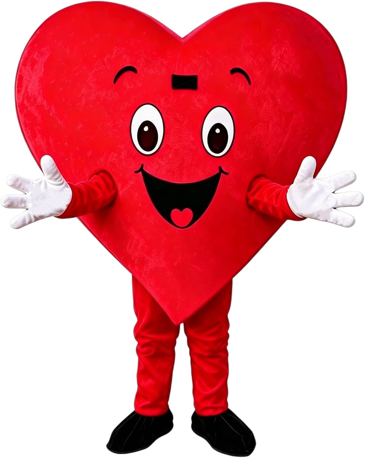 Adult Heart Costume Red Situation — WeirdThingsToBuy weird find