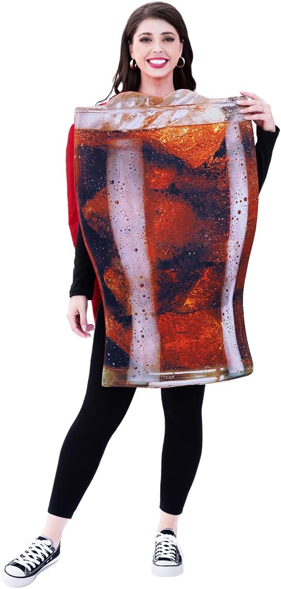 Adult Ice Cola Glass Costume — WeirdThingsToBuy weird find