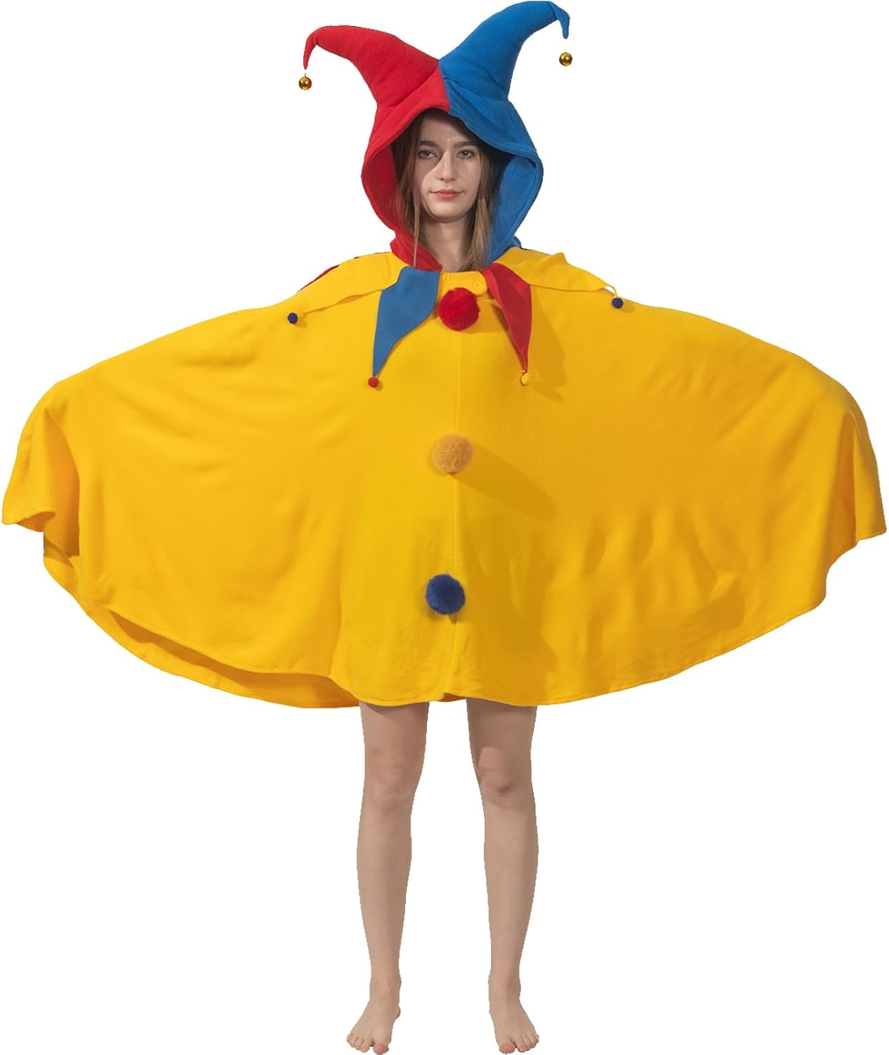 Adult Jester Costume Renaissance Court Energy — WeirdThingsToBuy weird find