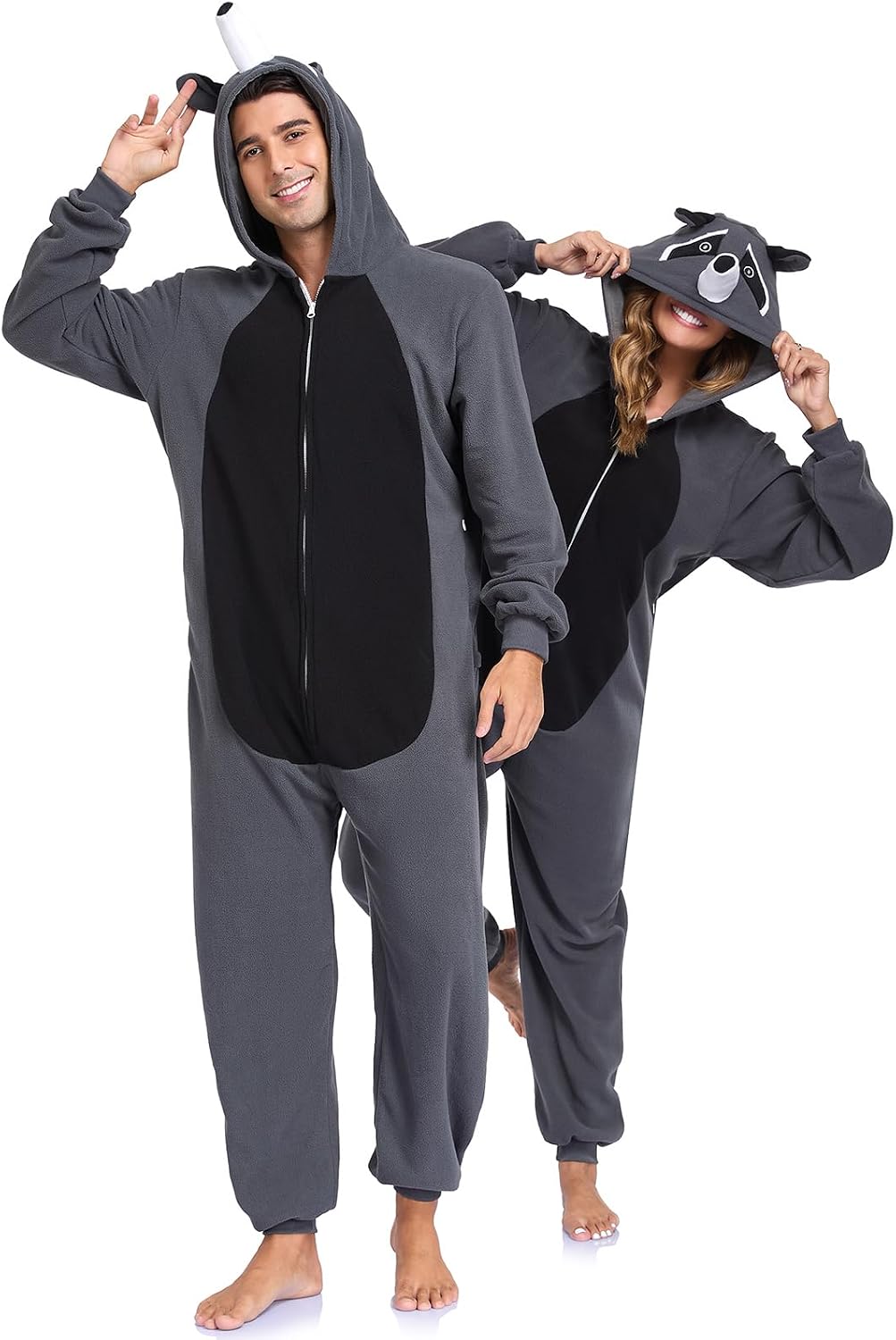 Adult Onesie Animal Fleece Pajamas Energy — WeirdThingsToBuy weird find