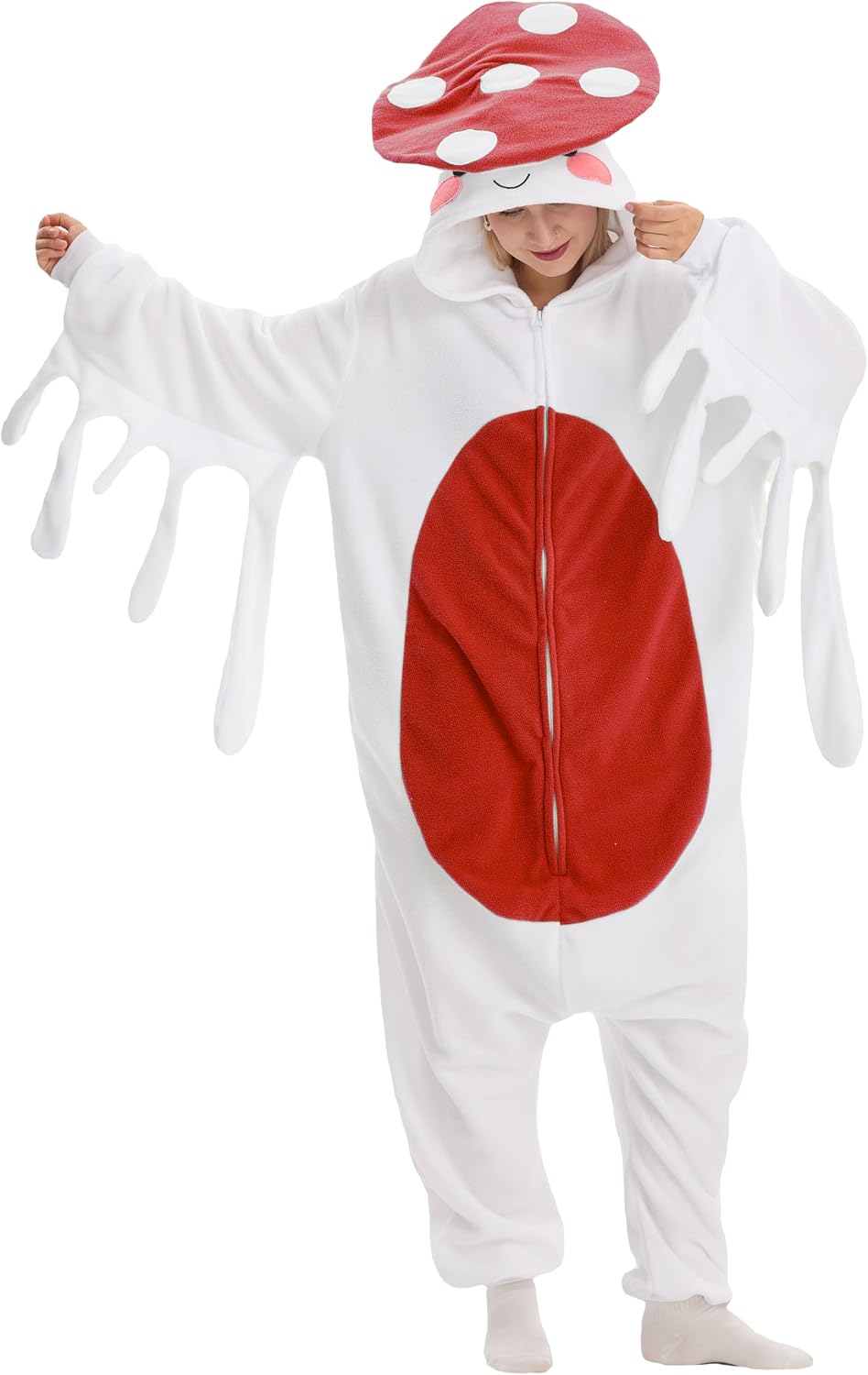 Adult Onesie Orange Costume Pajamas — WeirdThingsToBuy weird find