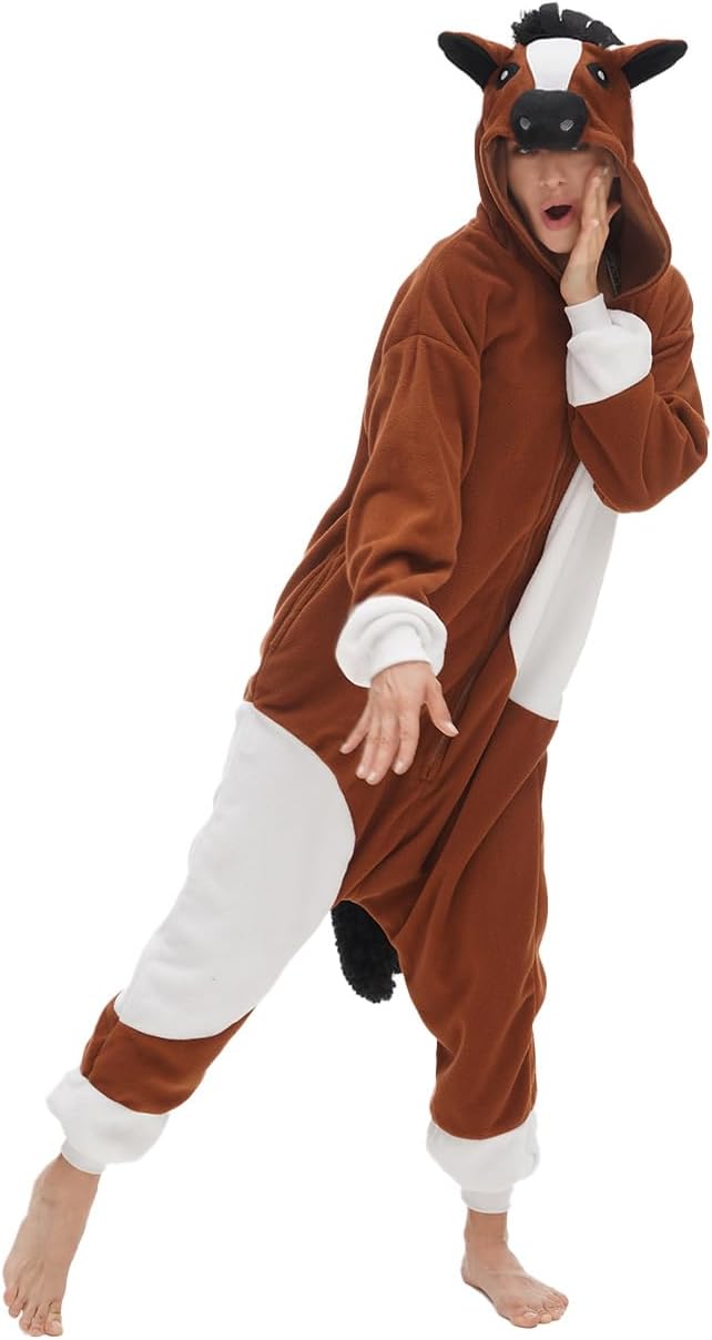 Adult Onesie Pajamas Adult Costume — WeirdThingsToBuy weird find