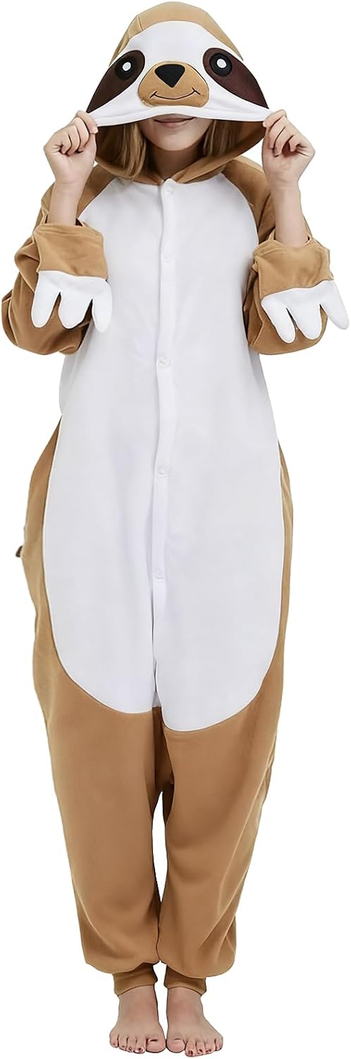 Adult Onesie Pajamas Animal Halloween Situation — WeirdThingsToBuy weird find